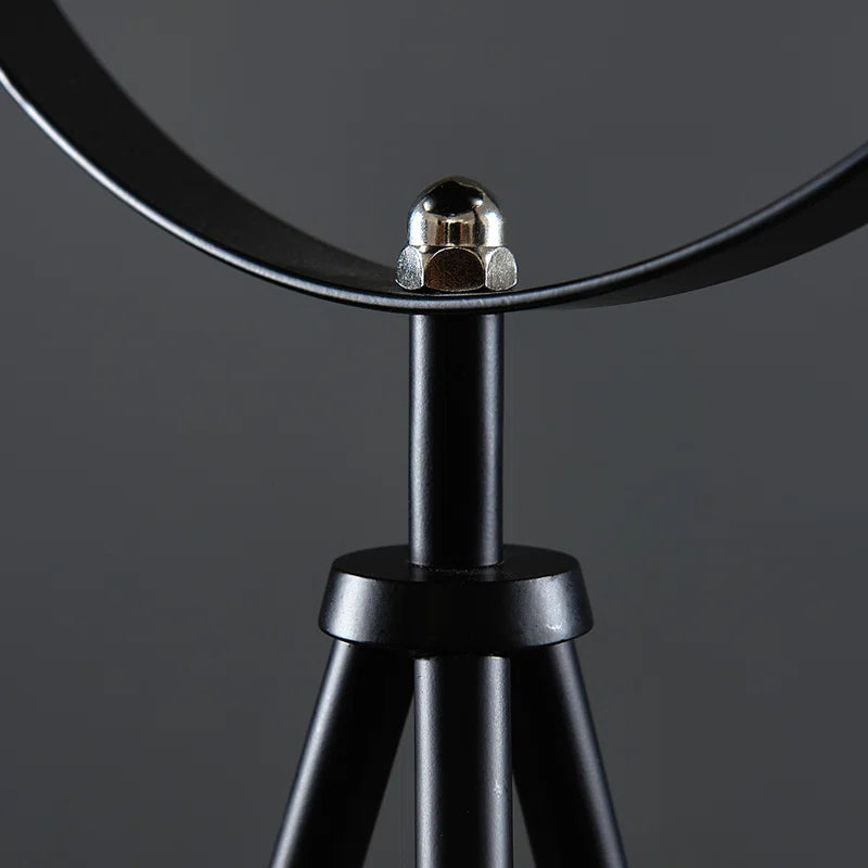 Kerns 132Cm Black Tripod Floor Lamp