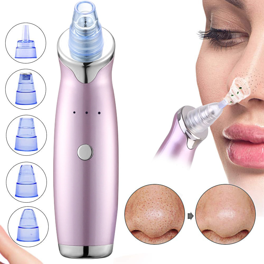 Electric Blackhead Remover Pore Vacuum Suction Diamond Dermabrasion Face Cleaner