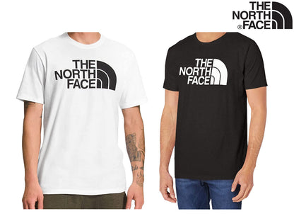 The North Face T-Shirt TNF Half Dome Tee Crew Neck Cotton Logo Black White Top