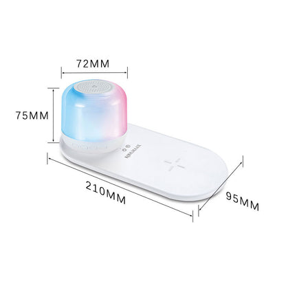 Koolmaax 2023 Night Light Charger 3 In 1 With Bedside Lamp Versatile New Trend