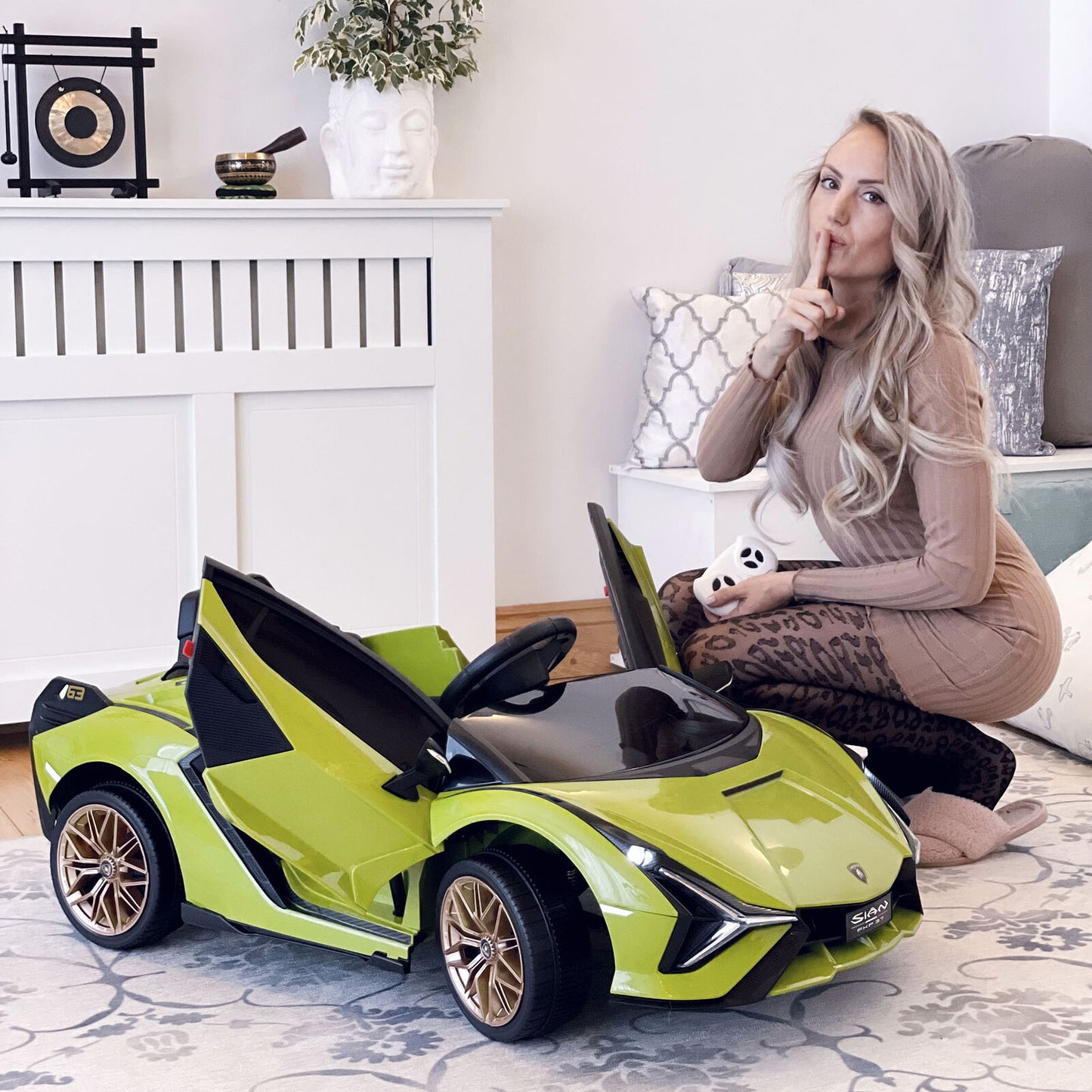 "Ultimate Kid's Lamborghini SIAN Electric Ride-On Car with Remote Control"