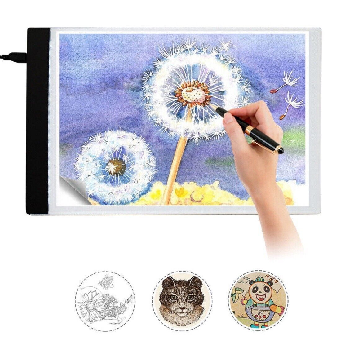 A4 LED Light Tracing Drawing Board Box Stencil Tattoo Copy Table Artist Craft