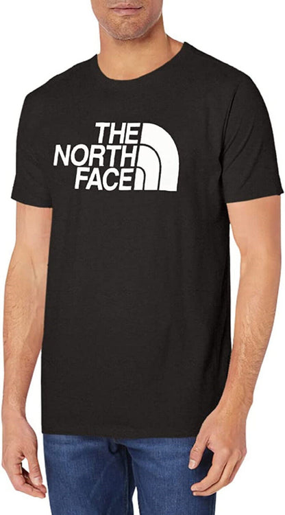 The North Face T-Shirt TNF Half Dome Tee Crew Neck Cotton Logo Black White Top