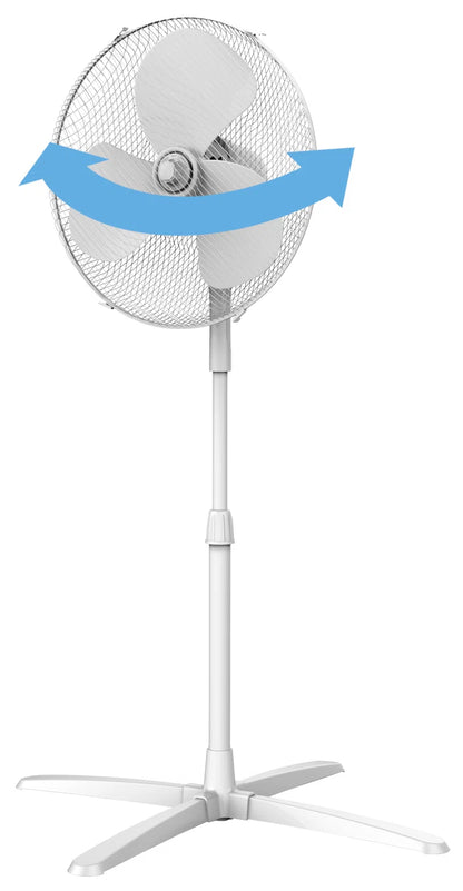 "Powerful 16-Inch Oscillating Pedestal Fan for Ultimate Cooling"